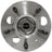 MPA Electrical WH512151 Wheel Bearing and Hub Assembly - Rear