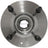 MPA Electrical WH512165 Wheel Bearing and Hub Assembly - Rear