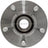 MPA Electrical WH512219 Wheel Bearing and Hub Assembly - Rear