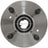 MPA Electrical WH512241 Wheel Bearing and Hub Assembly - Rear
