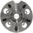MPA Electrical WH512281 Wheel Bearing and Hub Assembly - Rear