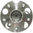 MPA Electrical WH512282 Wheel Bearing and Hub Assembly - Rear Left