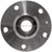 MPA Electrical WH512319 Wheel Bearing and Hub Assembly - Rear