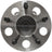 MPA Electrical WH512322 Wheel Bearing and Hub Assembly - Rear