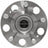 MPA Electrical WH512340 Wheel Bearing and Hub Assembly - Rear