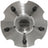 MPA Electrical WH512372 Wheel Bearing and Hub Assembly - Rear