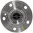 MPA Electrical WH512561 Wheel Bearing and Hub Assembly - Rear
