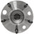 MPA Electrical WH513090 Wheel Bearing and Hub Assembly - Front