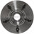 MPA Electrical WH515004 Wheel Bearing and Hub Assembly - Front