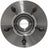 MPA Electrical WH515010 Wheel Bearing and Hub Assembly - Front