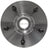MPA Electrical WH515038 Wheel Bearing and Hub Assembly - Front