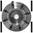MPA Electrical WH515075 Wheel Bearing and Hub Assembly - Front