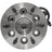MPA Electrical WH515105 Wheel Bearing and Hub Assembly - Front Right