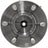 MPA Electrical WH515119 Wheel Bearing and Hub Assembly - Front