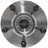 MPA Electrical WH590124 Wheel Bearing and Hub Assembly - Front