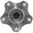 MPA Electrical WH590253 Wheel Bearing and Hub Assembly - Rear