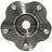 MPA Electrical WH590408 Wheel Bearing and Hub Assembly - Rear