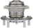 NSK 47BWKH02L Wheel Bearing and Hub Assembly - Rear