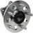 NSK 49BWKHS68J Axle Bearing and Hub Assembly - Rear Left