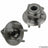 NSK 55BWKH06 Axle Bearing and Hub Assembly - Rear