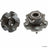 NSK 58BWKH19 Axle Bearing and Hub Assembly - Rear
