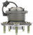 NSK 60BWKHS01 Wheel Bearing and Hub Assembly - Rear