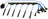 NGK 54311 Spark Plug Wire Set