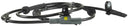 NTK AB0881 ABS Wheel Speed Sensor - Rear Right