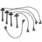Denso 671-4145 Spark Plug Wire Set