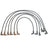 Denso 671-6038 Spark Plug Wire Set
