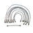 Denso 671-8071 Spark Plug Wire Set