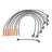 Denso 671-8105 Spark Plug Wire Set