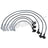 Walker 924-1313 Spark Plug Wire Set