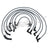 Walker 924-1374 Spark Plug Wire Set