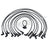 Walker 924-1407 Spark Plug Wire Set