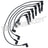 Walker 924-1496 Spark Plug Wire Set