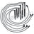 Walker 924-1590 Spark Plug Wire Set