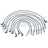 Walker 924-1661 Spark Plug Wire Set