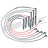 Walker 924-1693 Spark Plug Wire Set