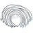 Walker 924-1839 Spark Plug Wire Set