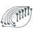 Walker 924-1866 Spark Plug Wire Set