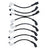 Walker 924-6011 Spark Plug Wire Set