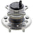Mevotech G512206 Wheel Bearing and Hub Assembly - Rear Left