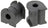 Mevotech GK201312 Suspension Stabilizer Bar Bushing Kit - Rear To Frame