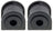 Mevotech GK201557 Suspension Stabilizer Bar Bushing Kit - Rear To Frame