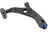 Mevotech GS761214 Suspension Control Arm and Ball Joint Assembly - Front Right Lower