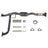 OP Converters OPCG4106 Catalytic Converter - Rear