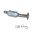 OP Converters OPCT1083 Catalytic Converter - Rear