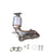 OP Converters OPCT1085 Catalytic Converter with Integrated Exhaust Manifold - Front Right