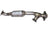 OP Converters OPCT1115 Catalytic Converter - Rear Right or Right